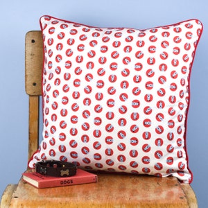 Terrier Head Print Cushion image 2