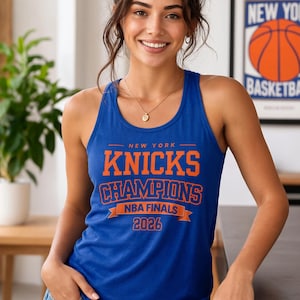New York Knicks Tank Top - Etsy