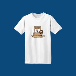 Cast Away T-Shirt: Tom Hanks, Wilson, Retro Cartoon Graphic