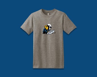 Daft Punk Retro Cartoon Shirt Daft Punk Electronic Techno Unisex