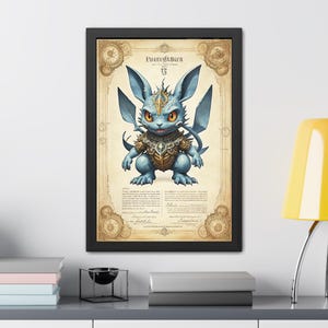 Poster POKEMON - Stampa artistica digitale, Arte murale, Download digitale, Decorazione per la casa, Stampabile, Gotico, Illustrazione, Pokemon, anime, TV, cartoni animati