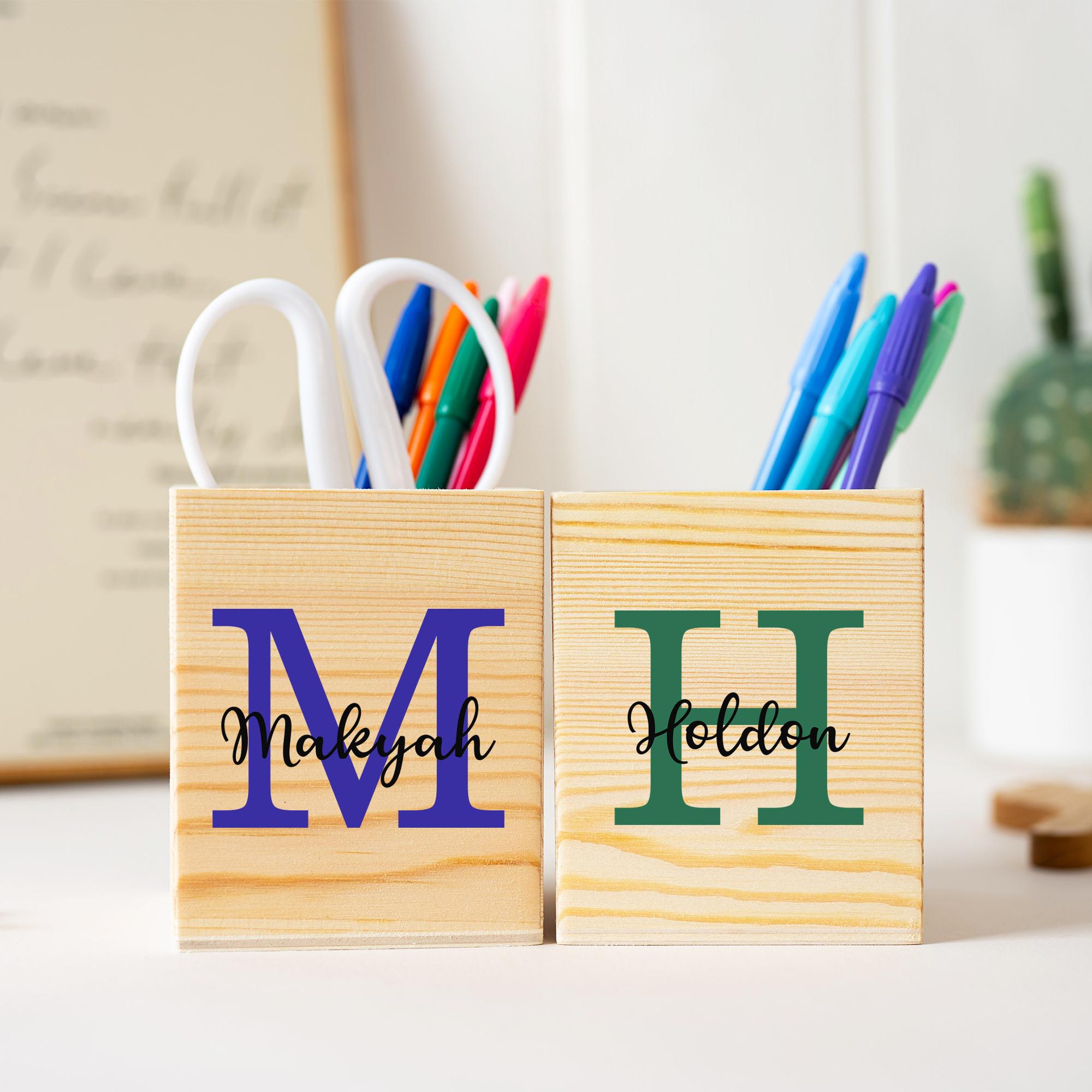 custom-wooden-pencil-holder-with-name-personalized-letter-pencil-cup