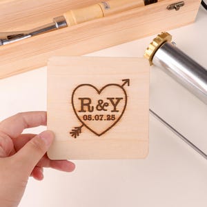 Monogram Branding Iron, Wedding Branding Iron for Unity Ceremony, Custom Personalized Brander, Wood Brand, Rustic Wedding, Country Wedding