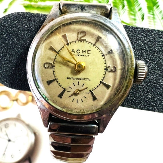 Vintage Lot of Old Watches Cop Watch Face Collect… - image 4