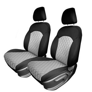 KIA Forte 2019-2024 - Front Set Seat Covers - Gray Ultraflex Neoprene