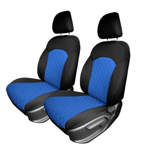 KIA Forte 2019-2024 - Front Set Seat Covers - Blue Ultraflex Neoprene