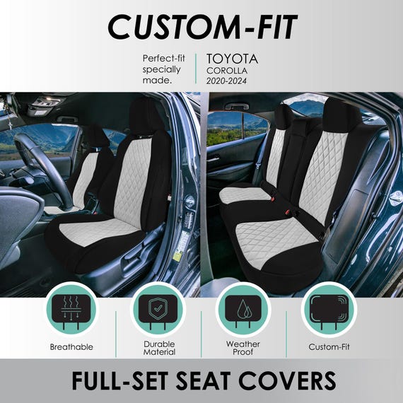 Seat covers for toyota corolla 2020 discount