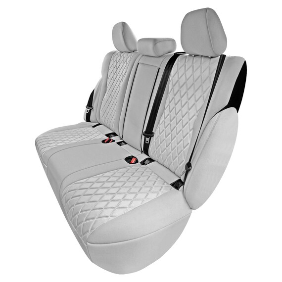 Nissan Rogue 2021 2024 Rear Set Seat Covers Solid Gray Ultraflex Neoprene Etsy