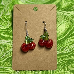 Cherry Earrings| Gift for her
