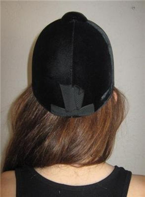 Vintage 60s PADDOCK SHOP English Riding Hat - image 1