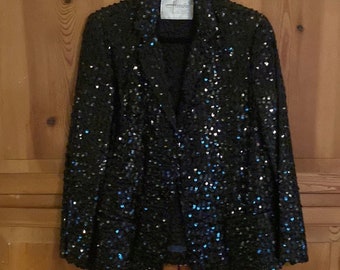 1980s Aimee Sequince Jacket. Fits medium to large