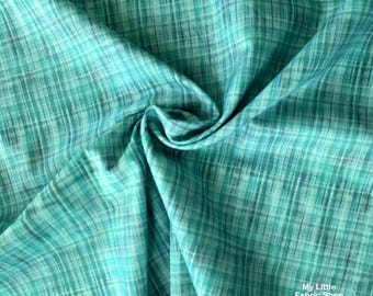 Cotton Fabric: Haven Grasscloth Teal by Windham Fabrics