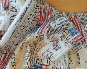 Declaration of Independence print C8320 Multi by Timeless Treasures