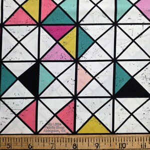 Cotton Fabric: Grid Vitrine Gems by Art Gallery Fabrics