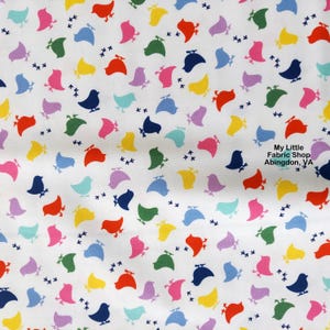 Chicken Littles Baby Chicks Ivory 54088-1 Cotton Fabric by Windham Fabrics