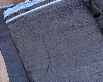 Denim Fabric: Dark Indigo Designer Deadstock Wrangler Stretch Spandex Cotton/Spandex 12.5 Ounce