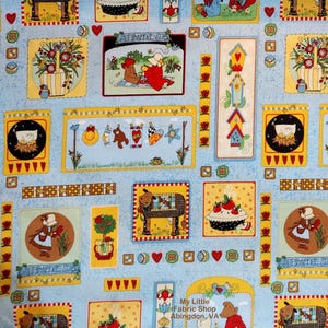 Country Sunbonnet Sue &quot;Charming Sue&quot; Print Quilting Cotton by Henry Glass