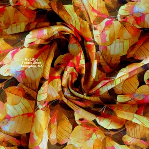 Cotton Fabric: Enchanted Field Under the Canopy RJ5602-LE3D Lemonade by RJR Fabrics
