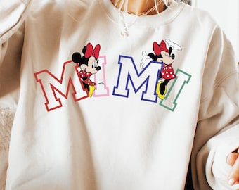 Disney Mimi Mouse Shirts, Grandma Mimi Mouse T-Shirt, Disney Mimi Mouse Family Tee, Disney Mimi Mouse Hoodie, Disneyworld Mimi Mouse Sweater