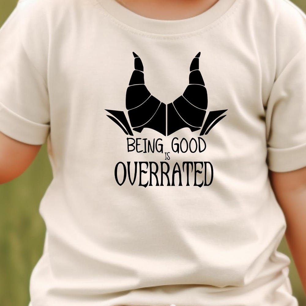 Disney’S Being Good Is Overrated Tshirt Wdw Tshirt, Halloween Party, Maleficent Tshirt, Disney Villains, Descendants Tshirt, Villains Tshirt Shirttrend