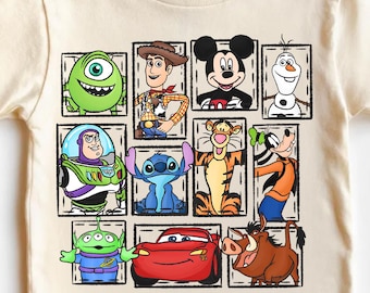 Camiseta Disney Pixar Fest, sudadera Toy Story, camiseta de viaje de Cars de Disney, camiseta de la película Disney Up, camiseta de regalo para vacaciones familiares
