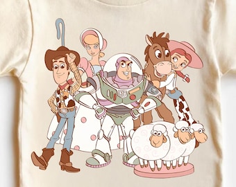 Disney Toy Story To Infinity and Beyond Tshirt Toy Story Tee, Disney Pixar Sweatshirt Toy story characters Tshirt, Family Disney Trip Tshirt