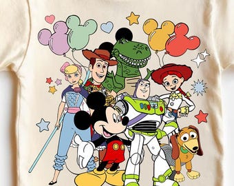Retro You've Got A Friend In Me Tshirt Toy Story Shirt, Disney Pixar Shirt, Woody Buzz Toy Story Party, Cute Disneyland Tshirt Disney Family