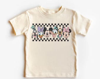 Vintage Mickey & Co Est. Shirt Mickey and Friends Disney Disney Family Vacation Checkered Shirt Disneyland Disney Trip Shirt Mickey Co Shirt