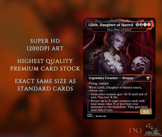 ディアブロをテーマにした統率者デッキプロキシ、デーモン部族/蘇生