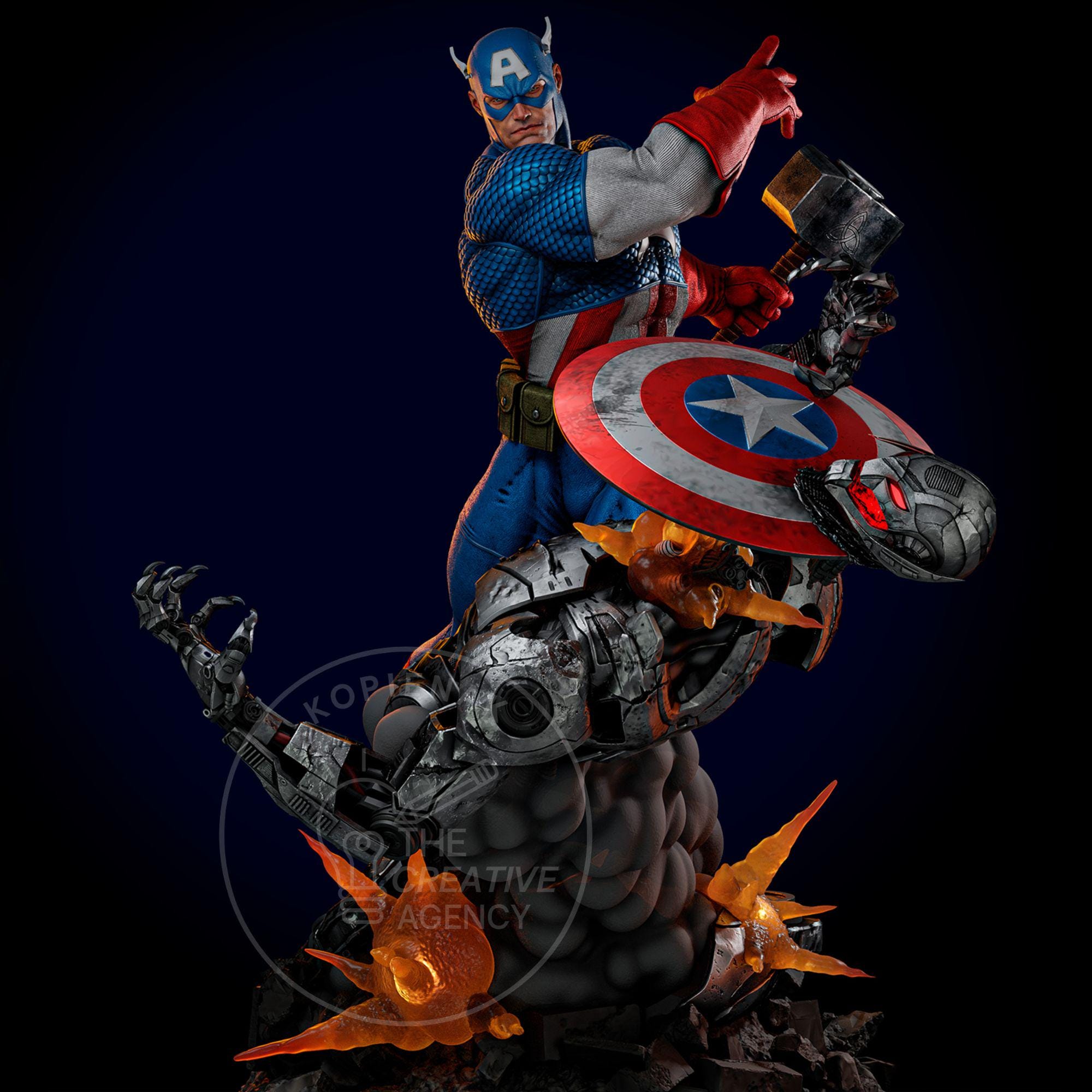 1/6 captain america shield - Etsy 日本