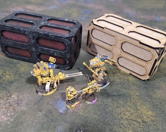 Tereny stołowe, Kontenery transportowe, Krucjata okopowa, Infinity, Tereny MDF, Miniaturowe gry wojenne