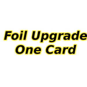 Aggiornamento Foil (qualsiasi carta, solo fronte)