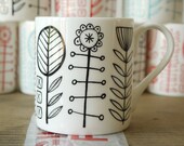 bloomsbury - bone china mug
