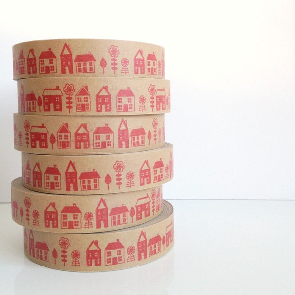 Street - decorative paper tape - slight seconds