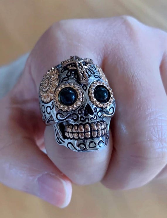 Sugar Skull Ring - image 3