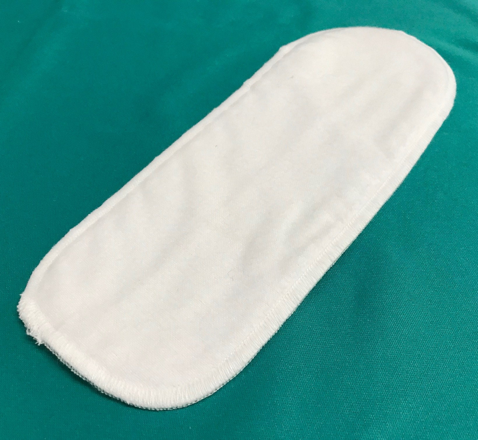 10 Cloth Menstrual or Incontinence Pads Classic White 9 Etsy