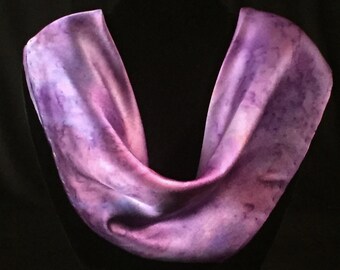 Orchid Silk Mini Scarflette