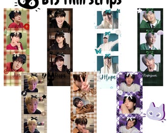 BTS 4-cut 2014-2026 Festa Photo Strips - Etsy