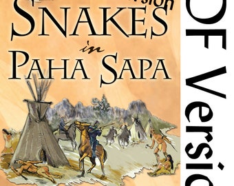 PDF Version of Snakes in Paha Sapa historical fiction novel by Cyndie M. Styles LARGE PRINT Version