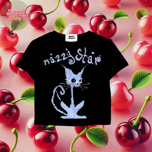 Mazzy Star Baby Tee - 90&#39;s Tee, Sorority Baby Tee, 2000s Aesthetic, Grunge Clothing Vintage Tee, Babydoll Shirt, Y2K Baby Tee, Grunge Shirt