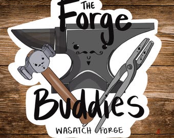 Wasatch Forge Buddies Vinyl Sticker
