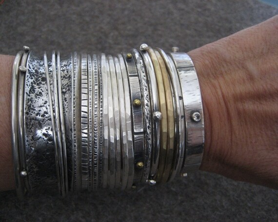 Etsy silver 2024 cuff bracelet