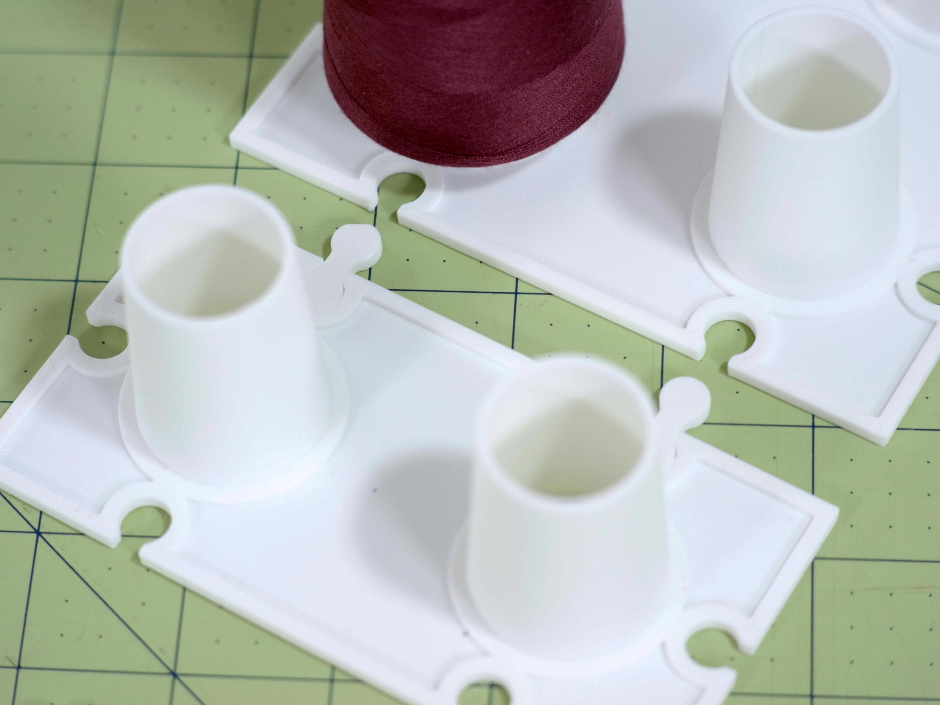Serger Cone Thread Organizer, 4-spool Tray, Drawer Storage - Etsy