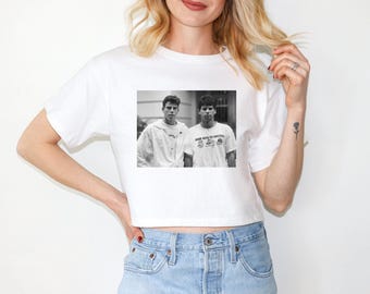 Justice For The Menendez Brothers Crop-Top True Crime Shirt, Lyle and Erik Menendez shirt, The Menendez brothers, Menendez Brothers T-Shirt