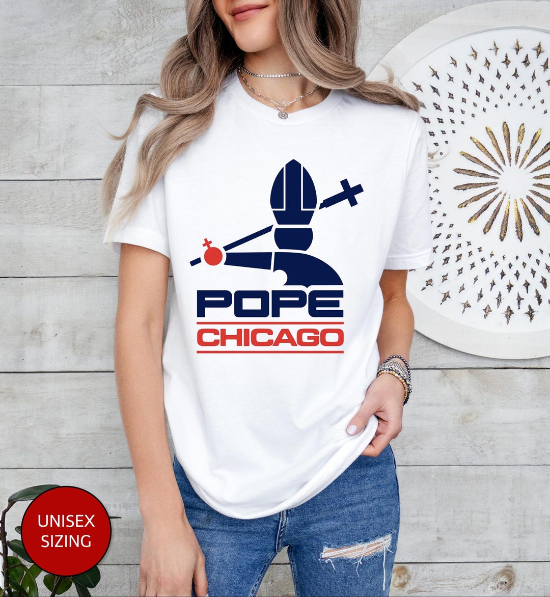 Pope Chicago Unisex T-shirt, Pope Robert Prevost Shirt,religious Tee ...