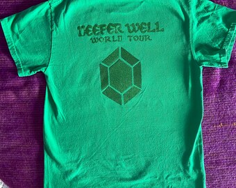 Kacey Musgraves Jade Green Shirt Deeper Well Tour-skjorta