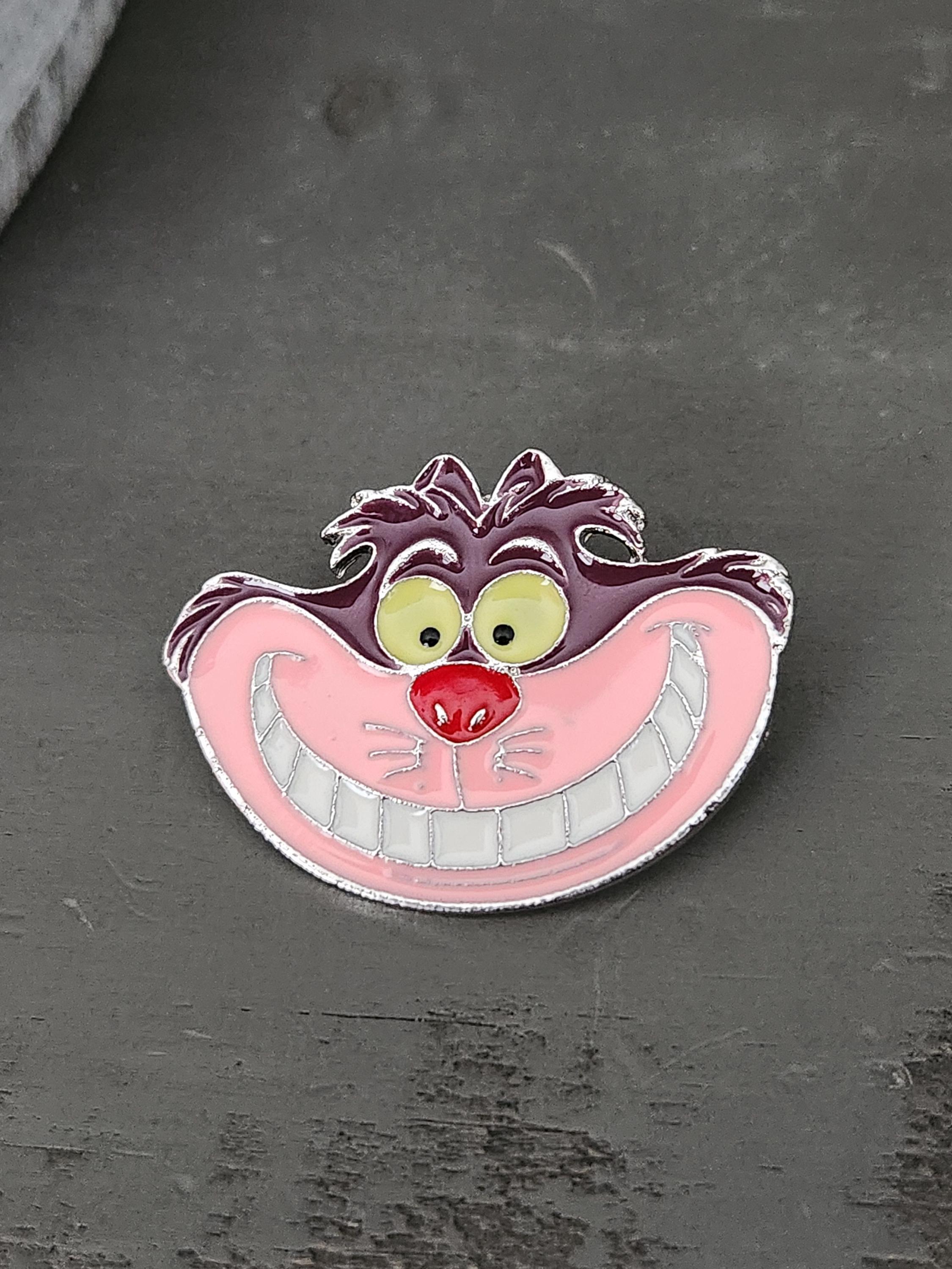 Alice in Wonderland Pins, Alice Pin, Mad Enamel Bottle, Cheshire Cat ...