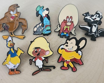 Cartoon Pin, Novelty Pin, Enamel Pin, Pin Collector, Nostalgic Pin, Gift