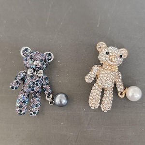 Bear Brooch, Teddy Bear Brooch, Bear Pin, Lapel Pin, Teddy, Brooch, Gift