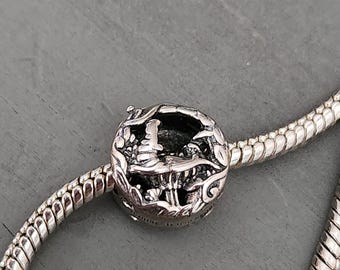 Alice In Wonderland Charm, Alice Bracelet Charm, Charm, Alice, Gift, S925